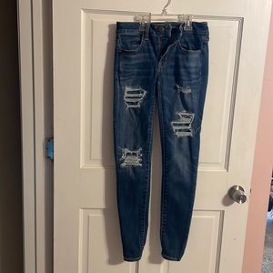 American eagle super super stretch jegging’s size 4